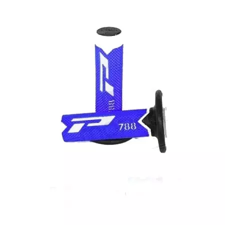 Poignées Progrip 788 Fluo Blanc Bleu