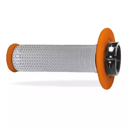 Poignées Progrip MX 708 Lock On Orange Gris