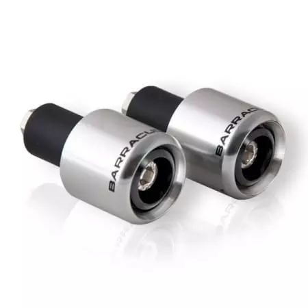 Embouts De Guidon Barracuda Argent