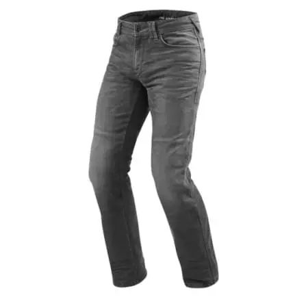 Jean REV'IT Philly 2 L34 Gris Noir