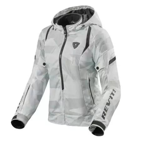 Blouson Femme REV'IT Flare 2 Camo Gris Blanc