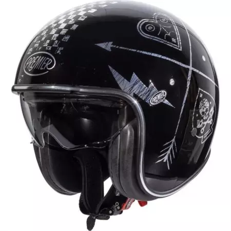Casque Premier Vintage NX Argent Chrome