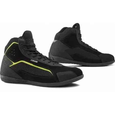 Baskets Falco Speedox Noir Jaune Fluo - Bottes et chaussures FALCO