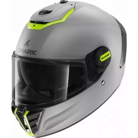 Casque Shark Spartan RS Blank Argent Jaune Mat