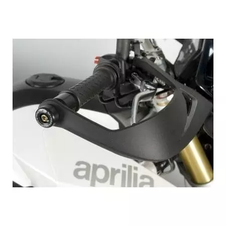 Embouts De Guidon R&G Racing Noir Aprilia Dorsoduro 750