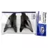 Diffuseurs supérieurs arrières ARAI Diffuser TX-4 Frost Black pour casque Tour-X 4 