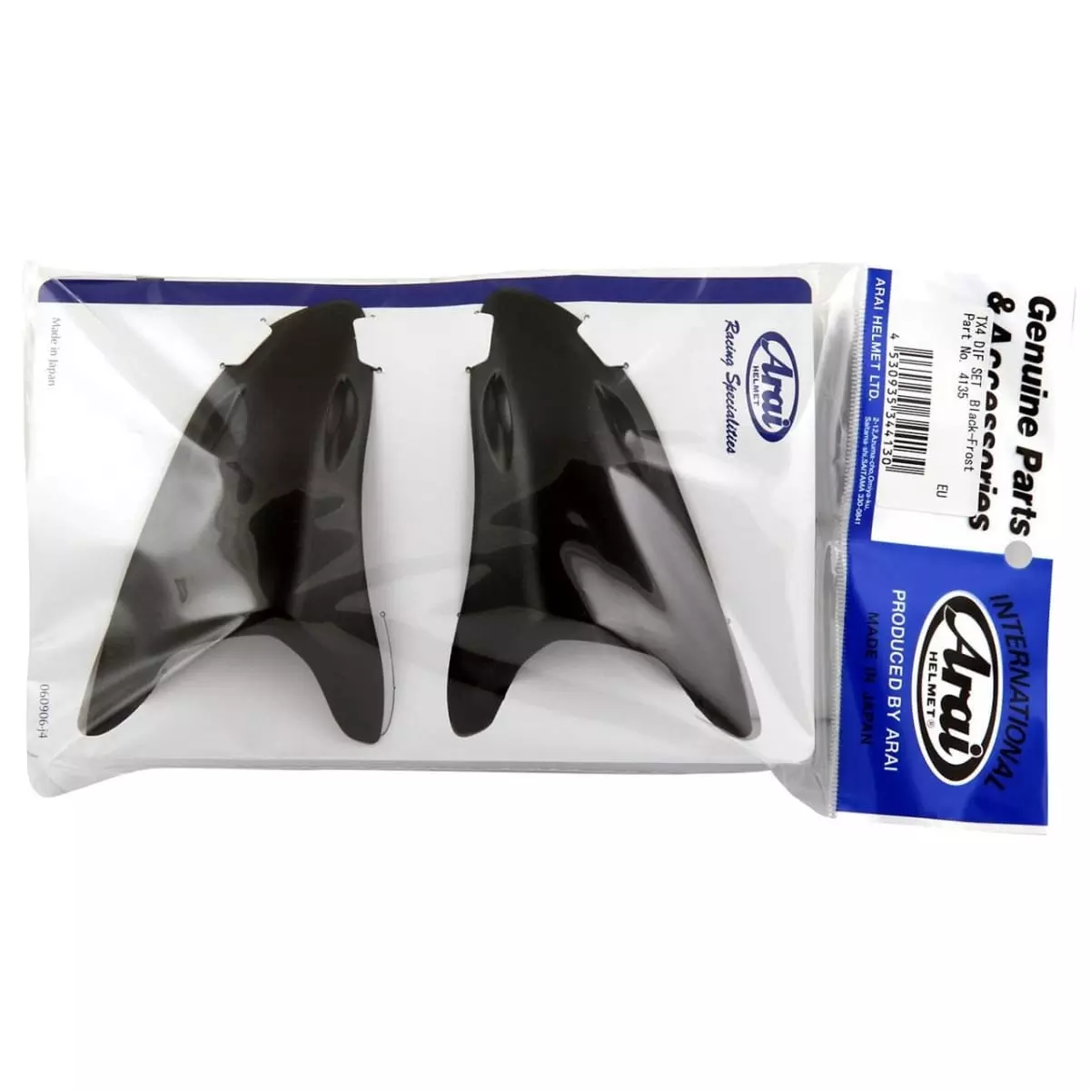 Diffuseurs supérieurs arrières ARAI Diffuser TX-4 Frost Black pour casque Tour-X 4 