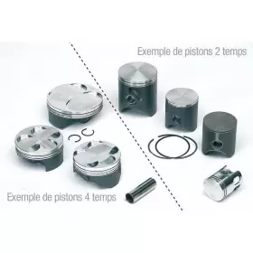 Piston Vertex Yamaha YZ250F '08-09 Diamètre 76.96mm, Haute Compression