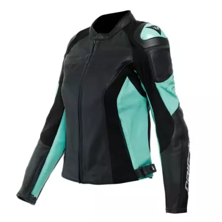 Blouson Femme Dainese Racing 4 Lady Noir Bleu Turquoise