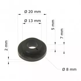 Silent bloc Tourmax Honda xr650l