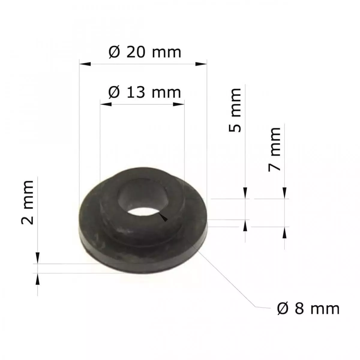 Silent bloc Tourmax Honda xr650l