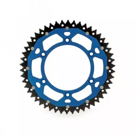 Couronne ART Bi-Composant 50 Dent Aluminium Pas 520 Bleu 4090001751