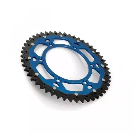 Couronne ART Bi-Composant 48 Dent Aluminium Pas 520 Bleu 4090001348