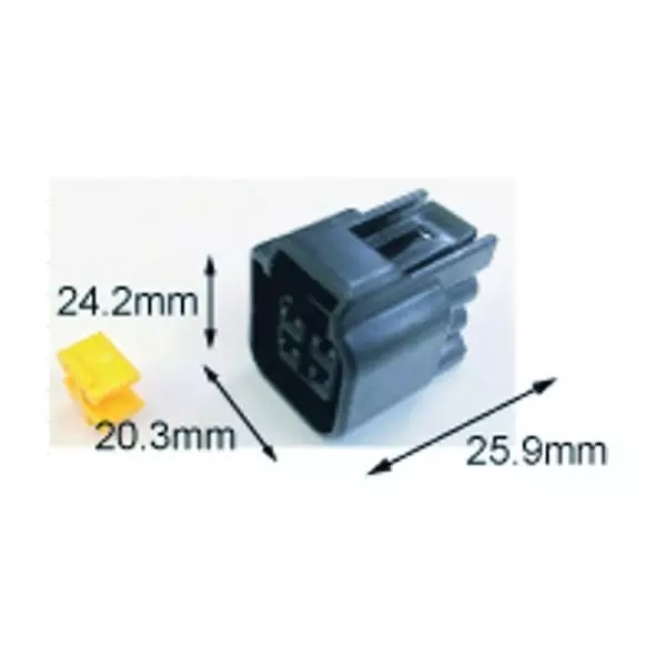 Connectique électrique femelle étanche Tourmax type 090 (FRW) 89501050