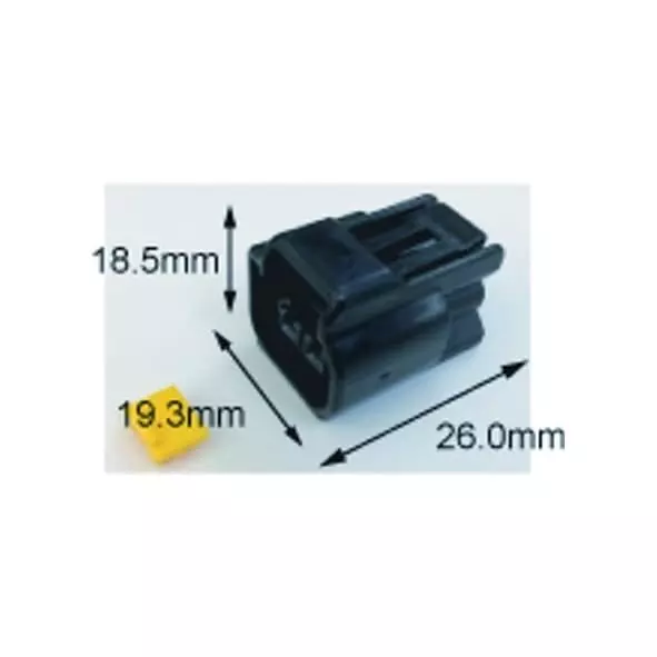 Connectique électrique femelle étanche Tourmax type 090 (FRW) 89501048