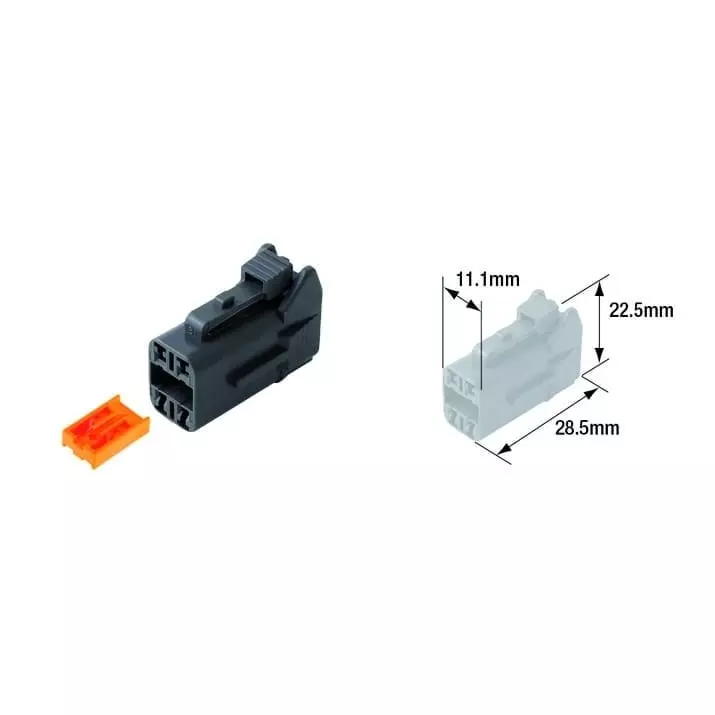 Connectique électrique mâle étanche Tourmax type 060 (FRM) 89501067