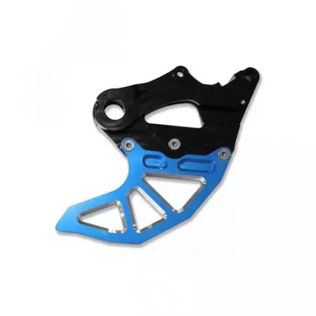 Protège Disque Arrière ART Bleu avec Protection Etrier Sherco