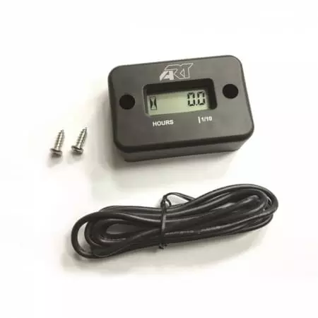 Compteur d'Heure ART Filaire Noir