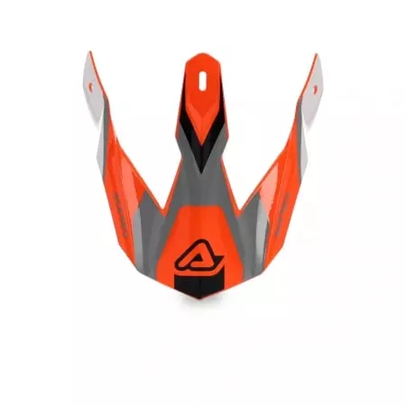 Casquette Acerbis Linéaire Orange Blanc