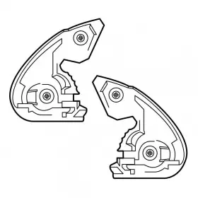 Platines Visière Bell MX-9 Adventure