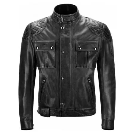 Blouson Belstaff Brooklands Noir Antique