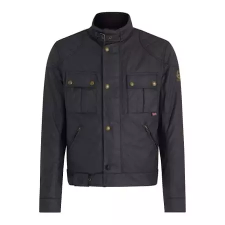 Blouson Belstaff Brooklands 2.0 Wax Noir
