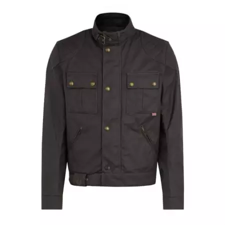 Blouson Belstaff Brooklands 2.0 Wax Acajou