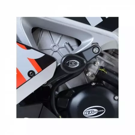 Tampons De Protection R&G Racing Aero Blanc Aprilia RSV-4 R