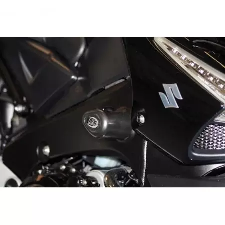 Tampons De Protection R&G Racing Aero Noir Suzuki GSX1340 B-King