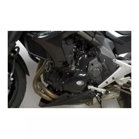 Tampons De Protection R&G Racing Aero Noir Kawasaki ER-6 N 444725 - Carénage et protection R&G RACING
