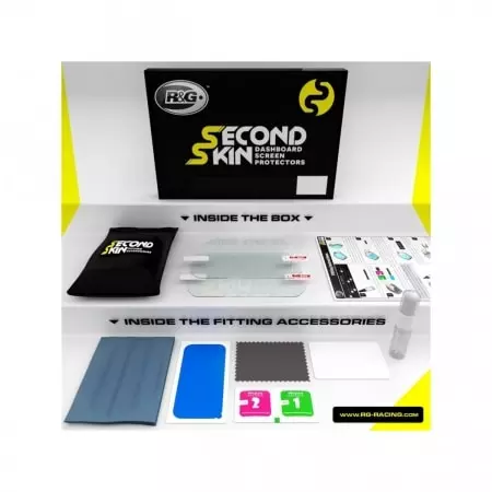 Kit De Protection Tableau De Bord R&G Racing Second Skin Transparent Yamaha XSR900