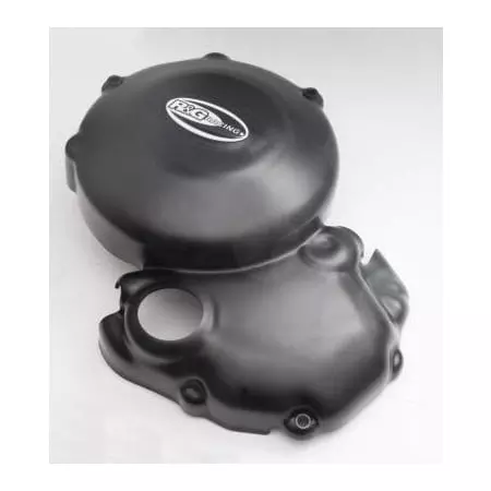 Couvre-Carter Droit (Embrayage) R&G Racing Noir Kawasaki ER-6 N F - Carénage et protection R&G RACING