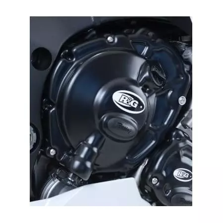 Couvre Carter R&G Racing Race Series Droit (Embrayage) Noir Yamaha R1
