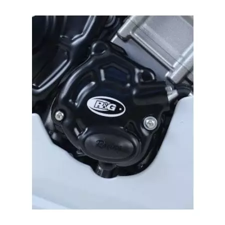 Couvre Carter R&G Racing Race Series Droit (Pompe À Huile) Noir Yamaha R1