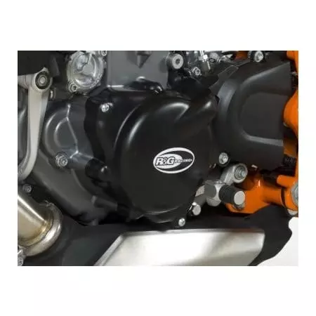 Couvre-Carter Gauche R&G Racing Noir KTM Husqvarna