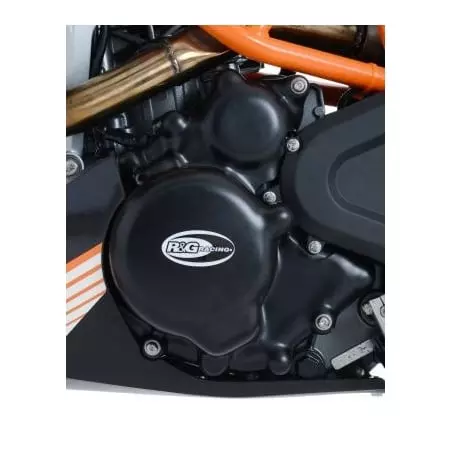 Couvre Carter R&G Racing Gauche Noir KTM 390 Duke