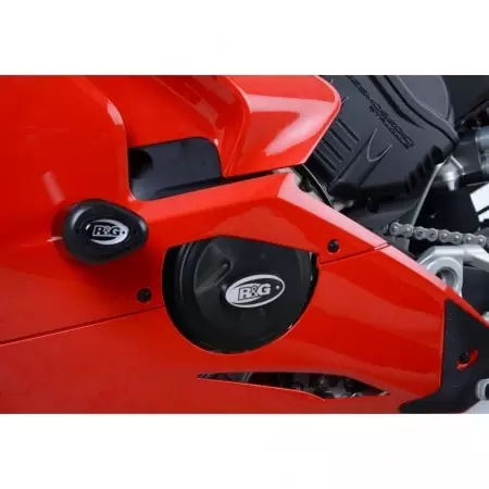 Couvre-Carter D'Alternateur R&G Racing Noir Ducati Panigale V4 V4S