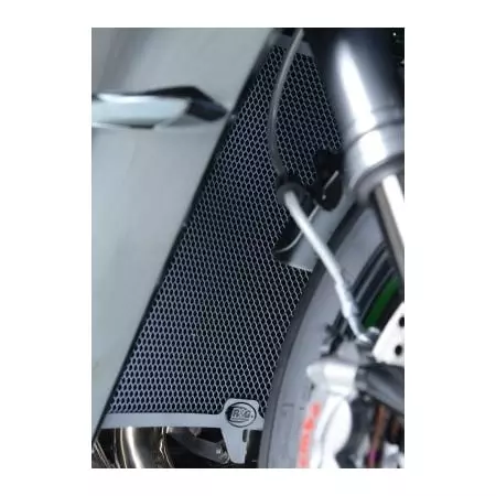 Protection De Radiateur R&G Racing Noir Kawasaki H2