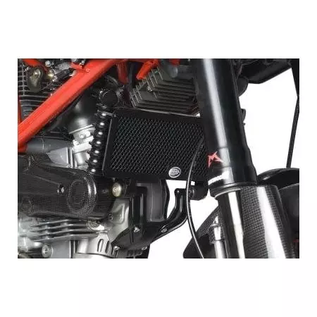 Protection De Radiateur R&G Racing Noir Ducati Hypermotard S