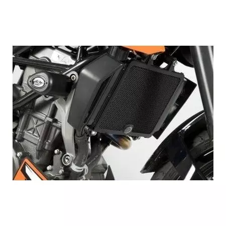 Protection De Radiateur R&G Racing Noir KTM Duke 125 200