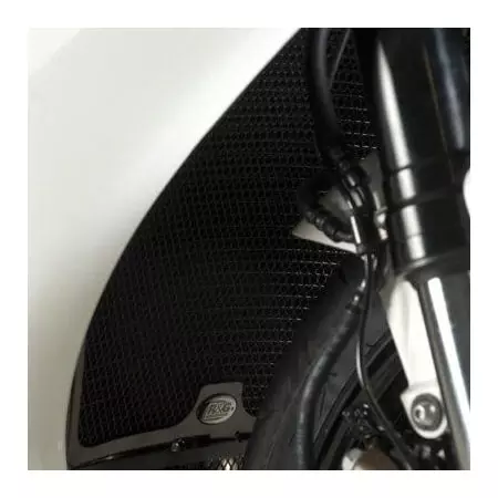 Protection De Radiateur R&G Racing Noir Honda CBR1000RR - Carénage et protection R&G RACING