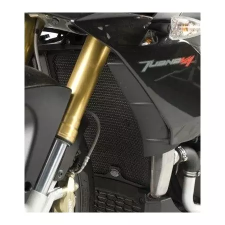 Protection De Radiateur R&G Racing Noir Aprilia Tuono V4R