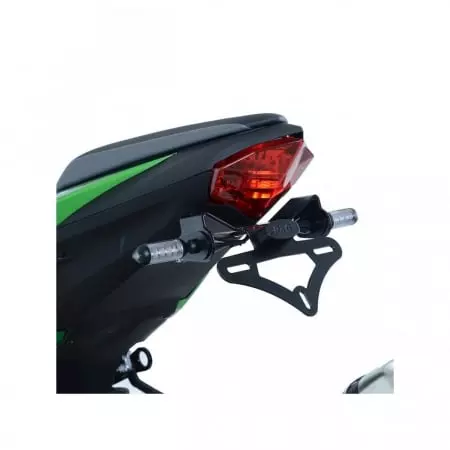 Support de plaque R&G Racing noir Kawasaki Z125