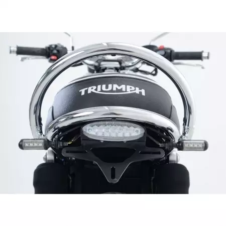 Support de plaque R&G Racing noir Triumph Bonneville 1200