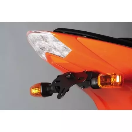 Support de plaque R&G Racing noir Kawasaki Z750 2007