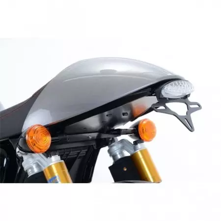 Support de plaque R&G Racing noir Triumph Thruxton/Thruxton R