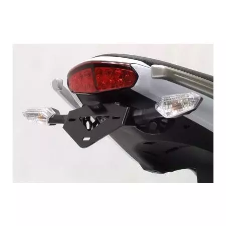 Support de plaque R&G Racing noir Kawasaki ER-6 F/N 2012