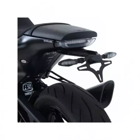 Support de plaque R&G Racing noir Husqvarna 701 Vitpilen - Électricité R&G RACING