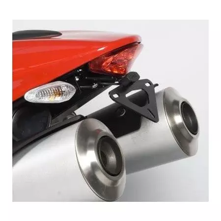 Support de plaque R&G Racing NOIR Pour Ducati Monster 696, 796, 1100 2008-11