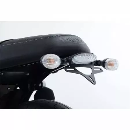 Support de plaque R&G Racing noir Triumph Street Twin - Électricité R&G RACING